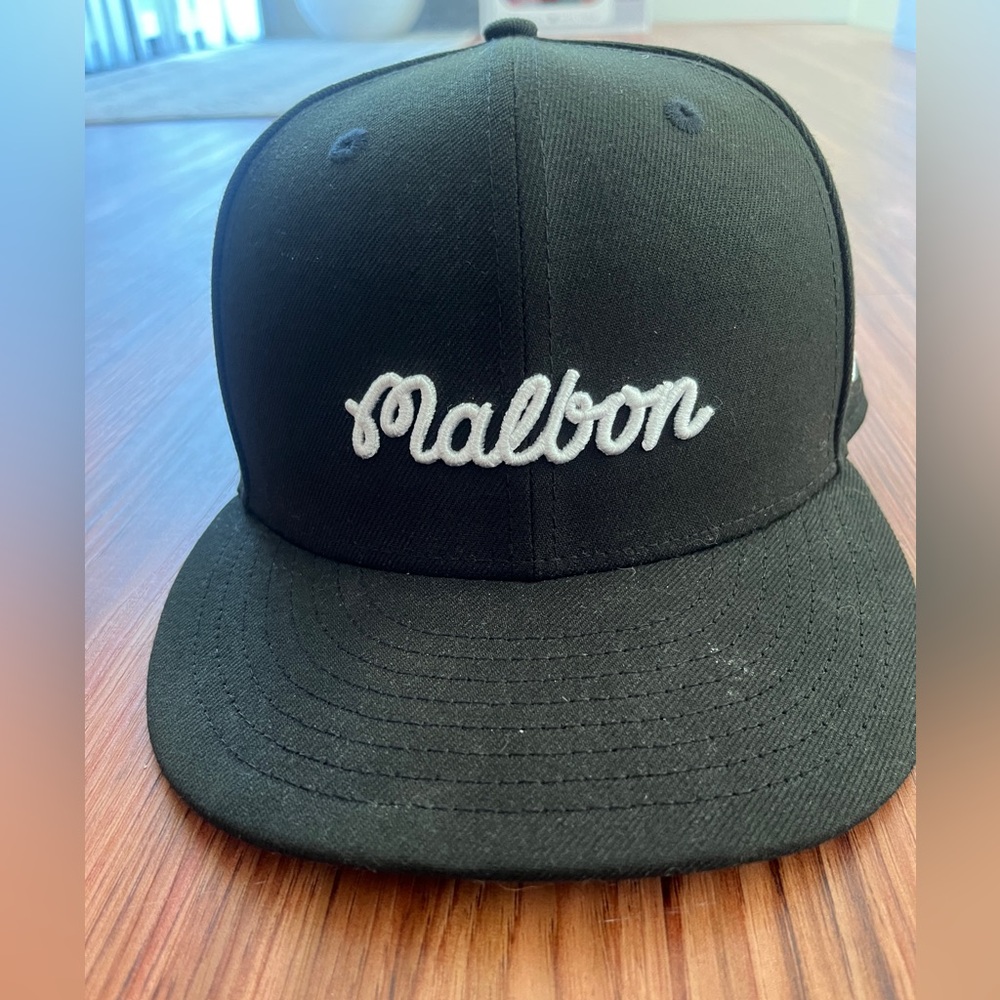 Malbon Black SnapBack